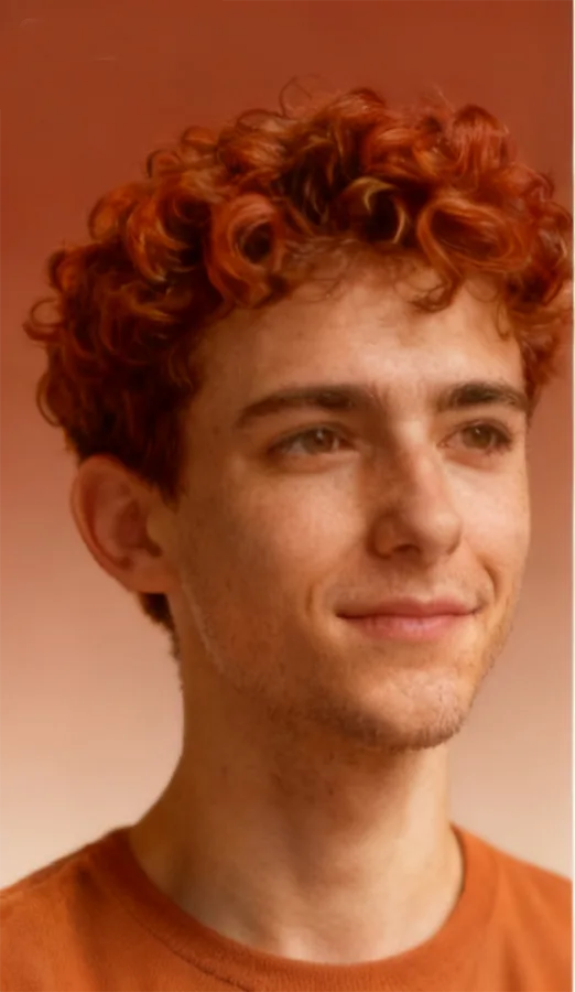 Original portrait before clay transformation