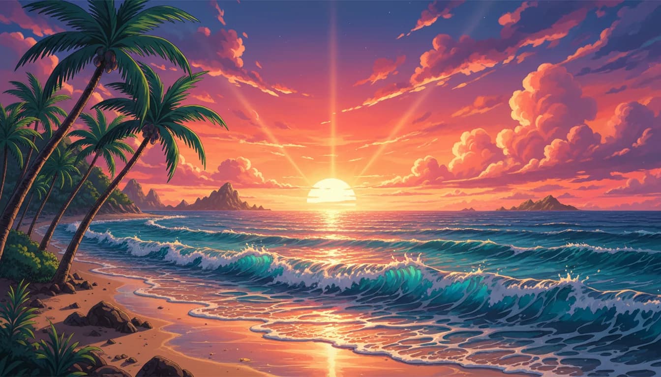 Anime AI video transformation example