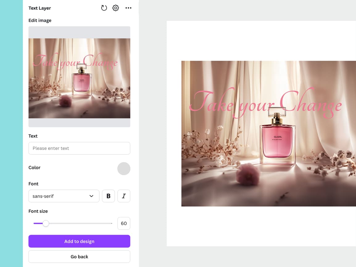 Text Layer screenshot 2