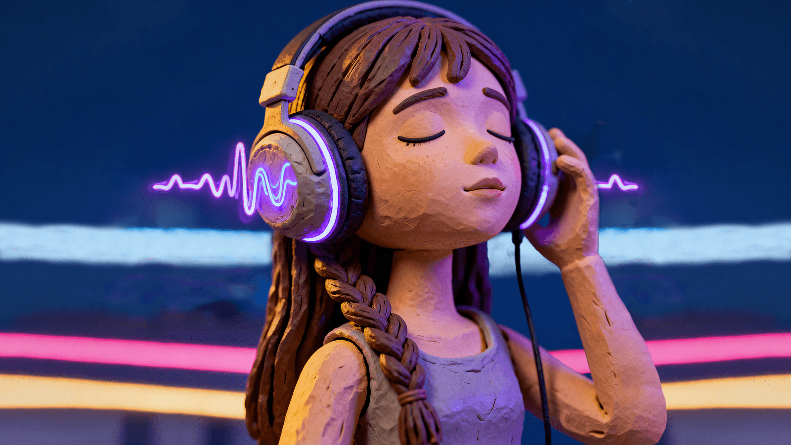 claymify:styleGallery.styles.musicVideo.label clay preset example