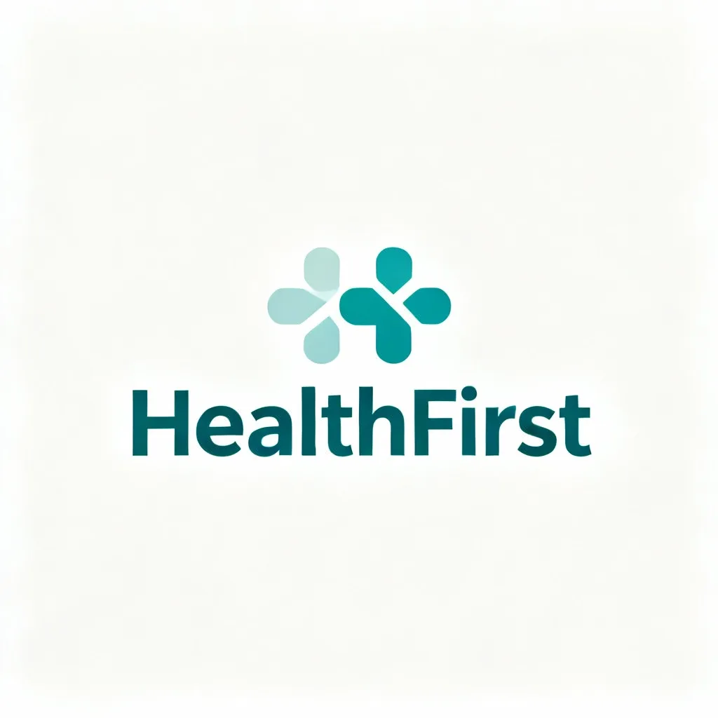 HealthFirst logo - Healthcare Minimal