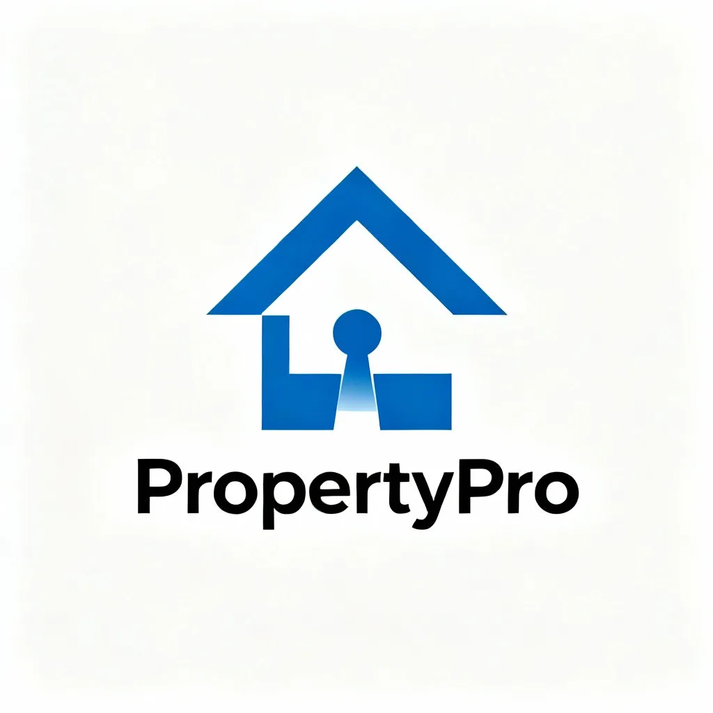 PropertyPro logo - Real Estate Modern